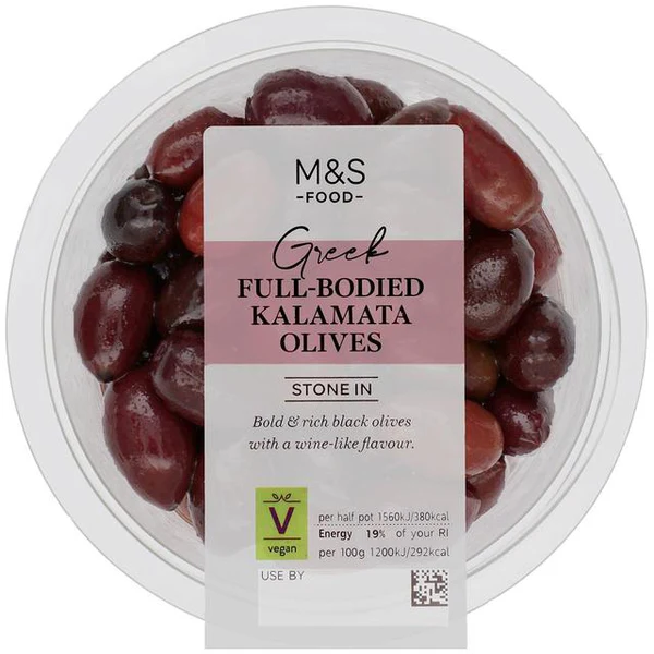M&S Full-Bodied Greek Kalamata Olives - Image 2
